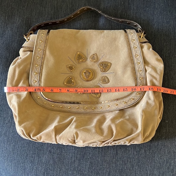 Gucci suede large hobo shoulder bag - Picture 10 of 12